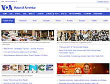 Tablet Screenshot of blogs.voanews.com